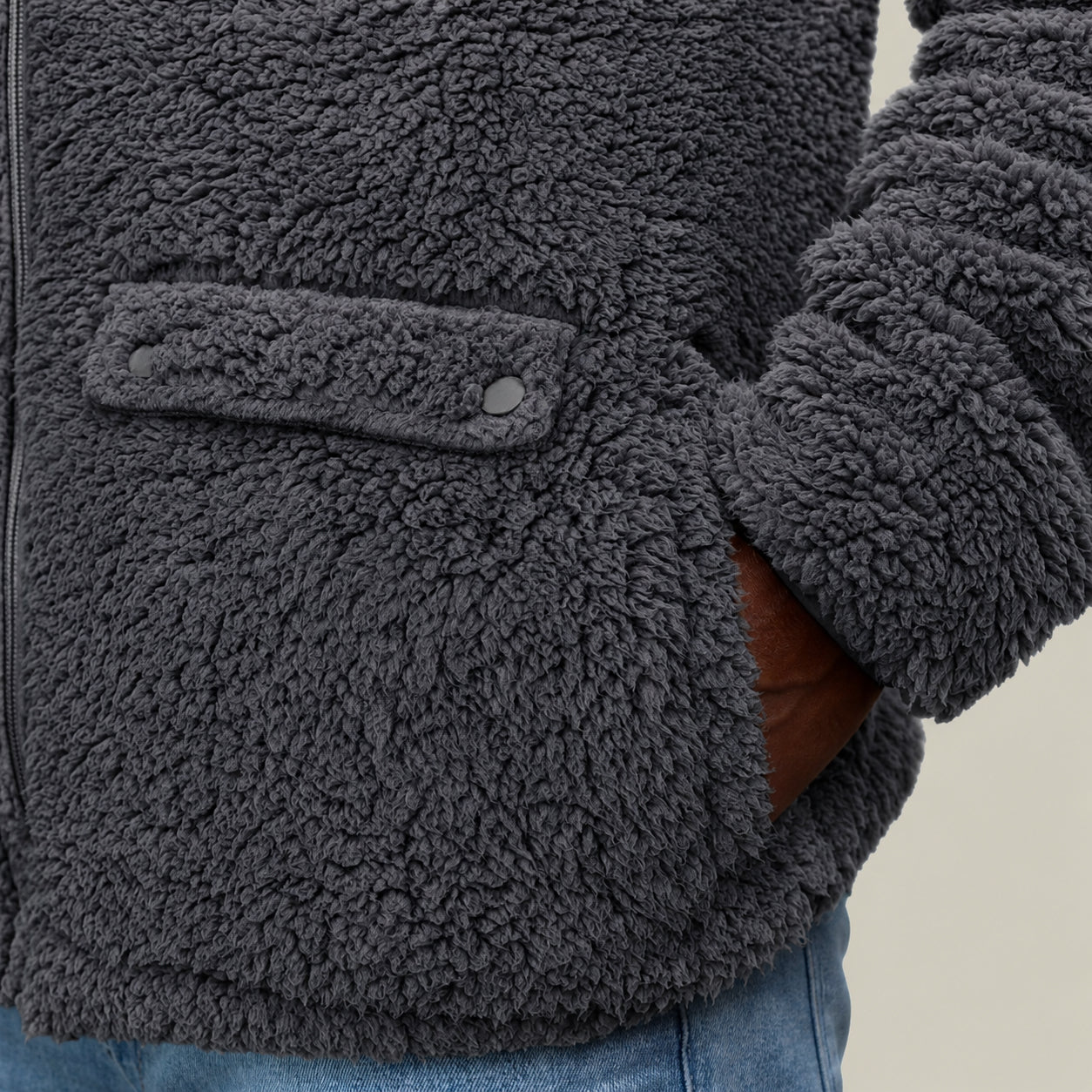 SHEPHERD ALPACA GREY